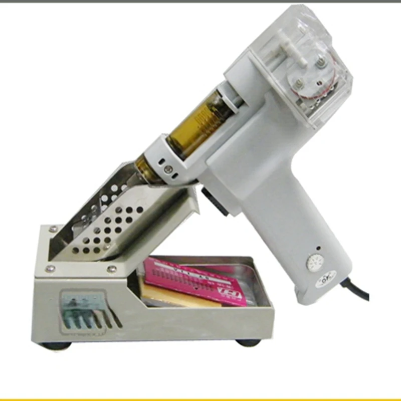 Desoldering Gun Vacuum Electric - 100W ダブル吸引ポンプ真空電動真空ポンプガンはんだ除去溶接ガンプロフェッショナル錫除去 220V 110V