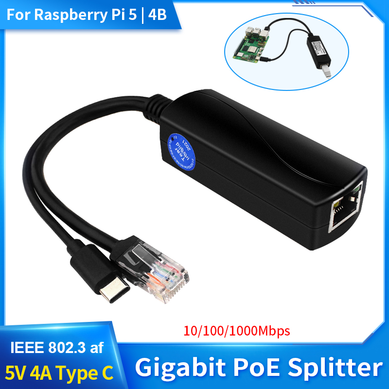 Banana Pi Bpi-M5 - Raspberry Pi 5 ギガビット PoE スプリッター