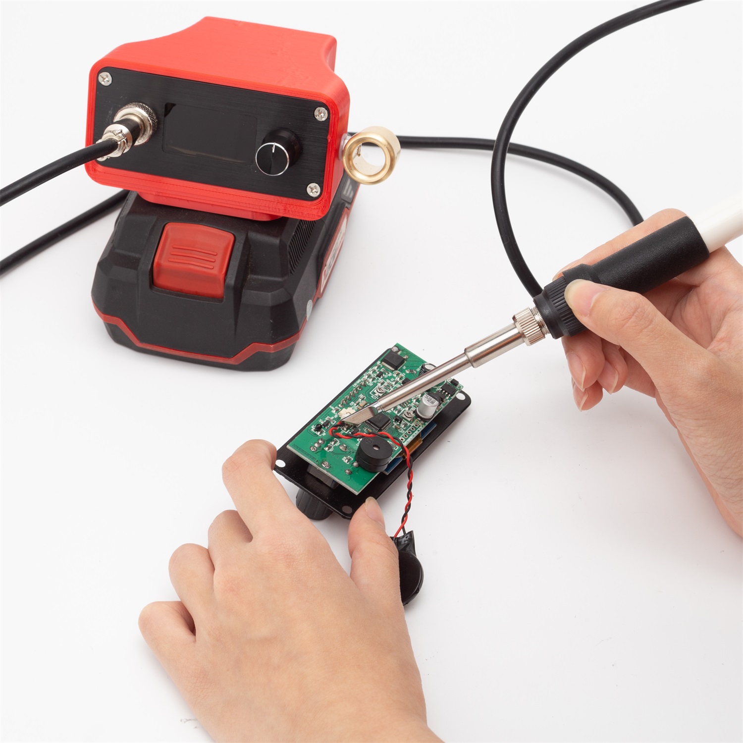 高速加熱OLED T12はんだごてステーション、調整可能な溶 - Soldering Station T12 Oled のレビューと価格