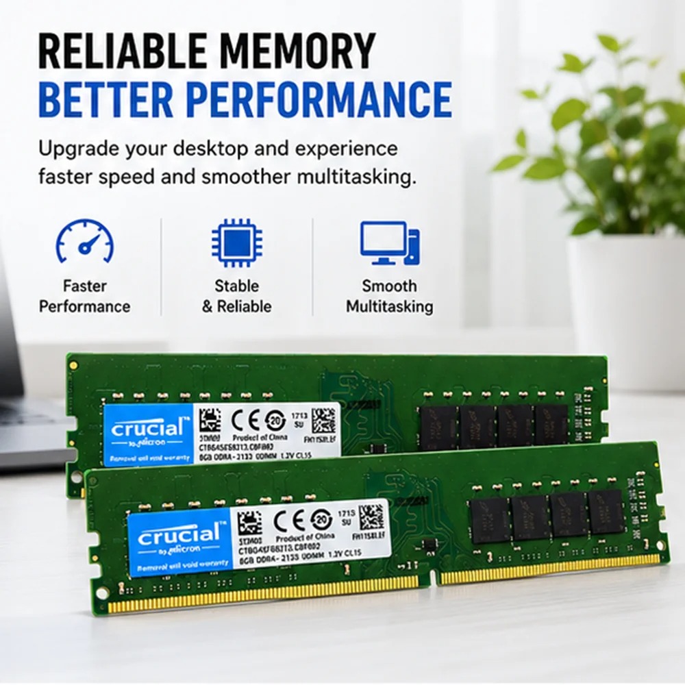 Crucial メモリ デスクトップRAM DDR4 16G - Khadas Vim4 8Gb のレビューと価格