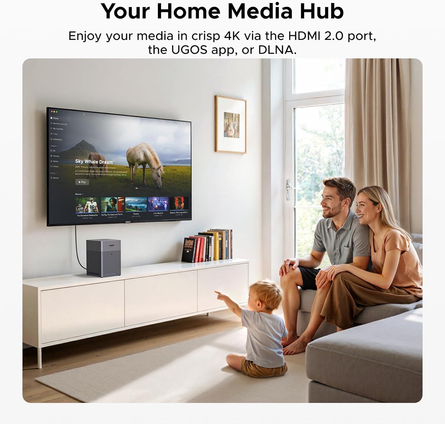 UGREEN NAS DH4300 Plus 4ベイ デスク - Khadas Vim4 8Gb のレビューと価格